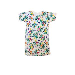 Hanna Andersson *Never Worn* Tropical Birds + Plant Tee Shirt Dress